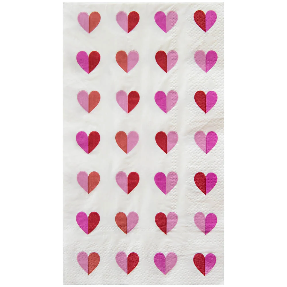 With All My Heart Paper Guest/Dinner Napkins TW8-24450