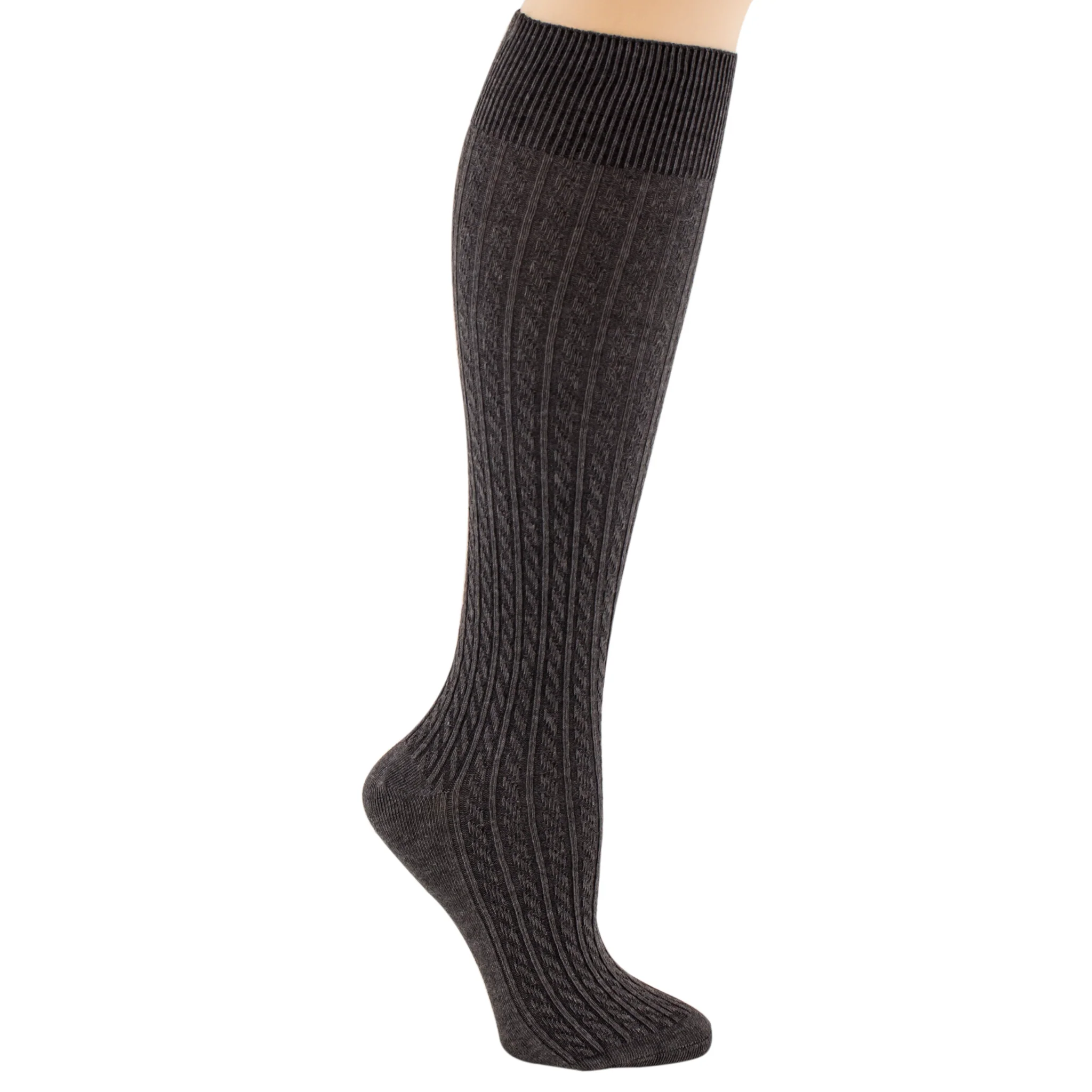 Women's Rayon Knee-High Socks 5450 - Image 2