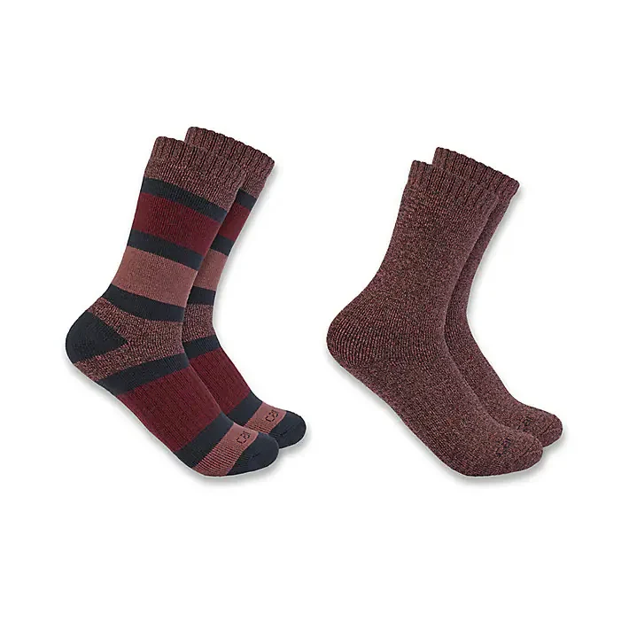 Women's 2-Pack Heavyweight Crew Socks SC3152-WASST - Image 2