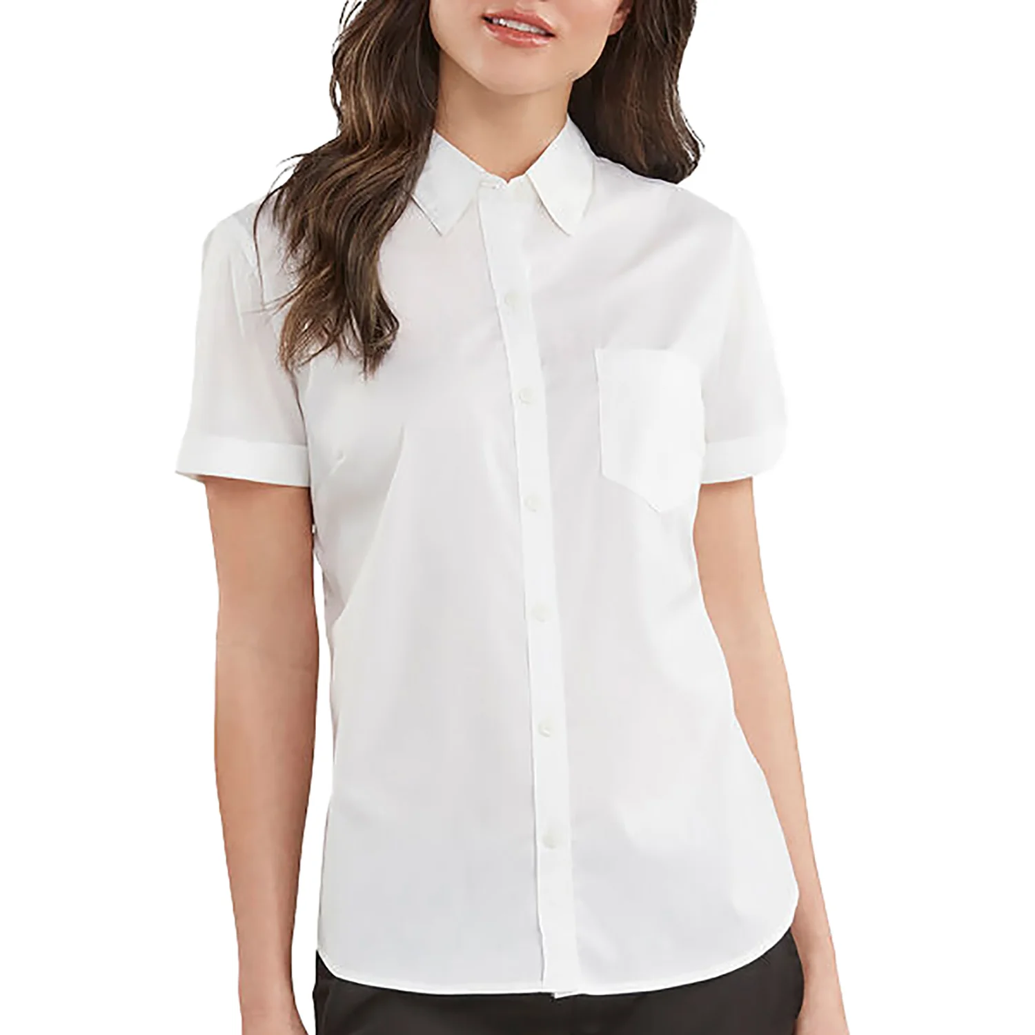Women's Button-Up Work Shirt FS212 - Image 2