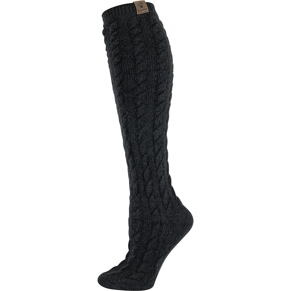 Women's Cable Knit Knee High Socks 06LXC78321
