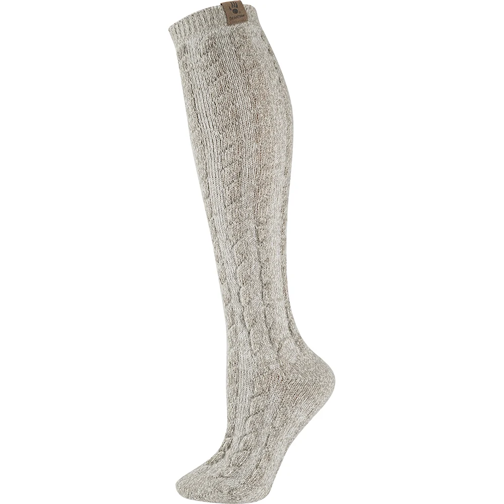 Women's Cable Knit Knee High Socks 06LXC78321 - Image 3