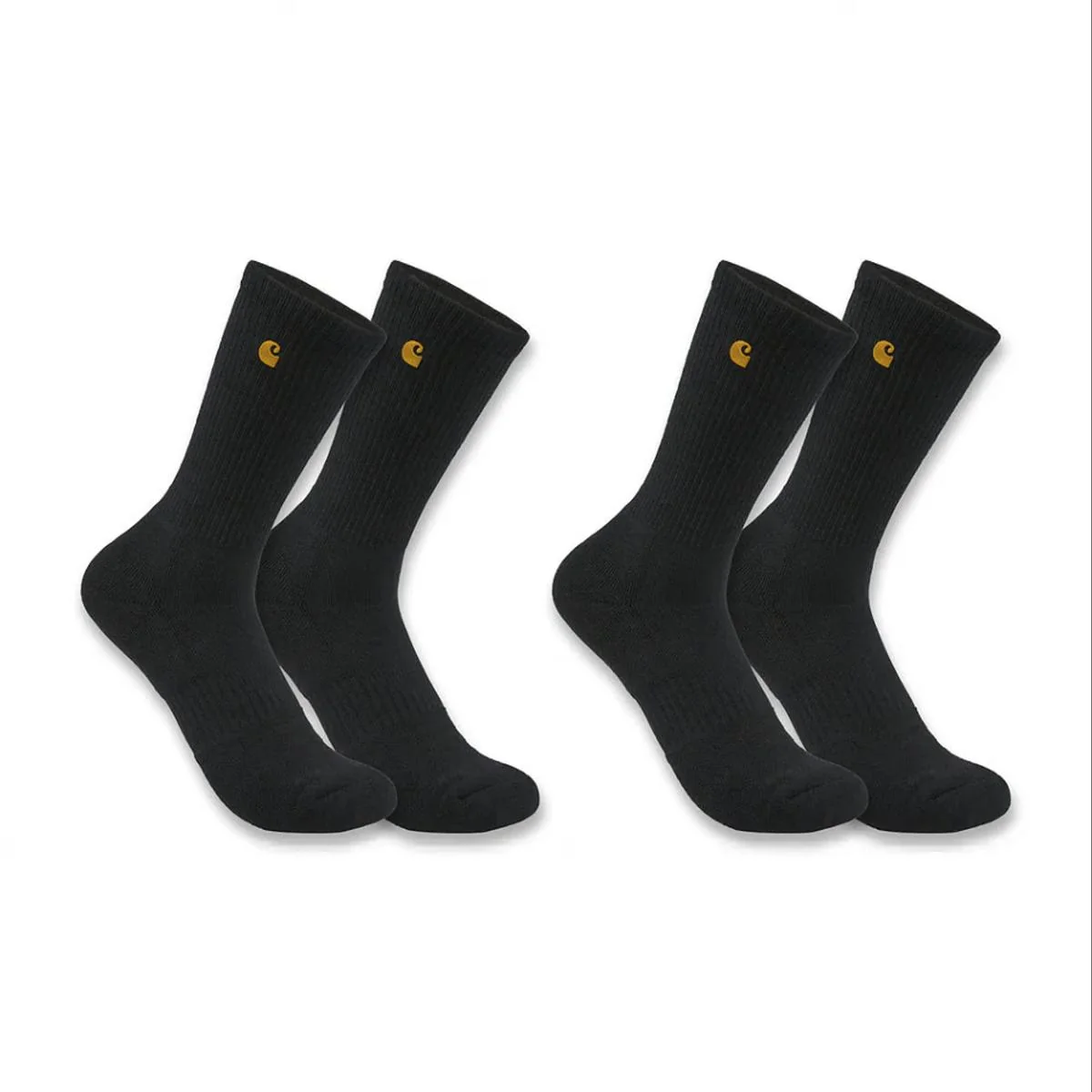 Women's Carhartt Force Midweight Crew Sock 2-Pack SC2252