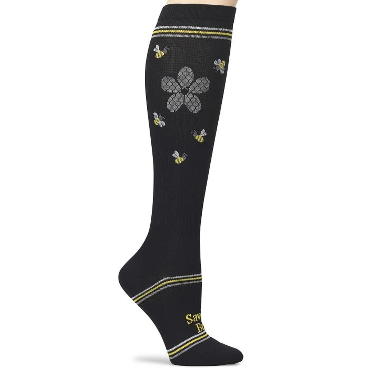 Women's Daisy Bees Compression Socks 12-14MMHG NA0057799