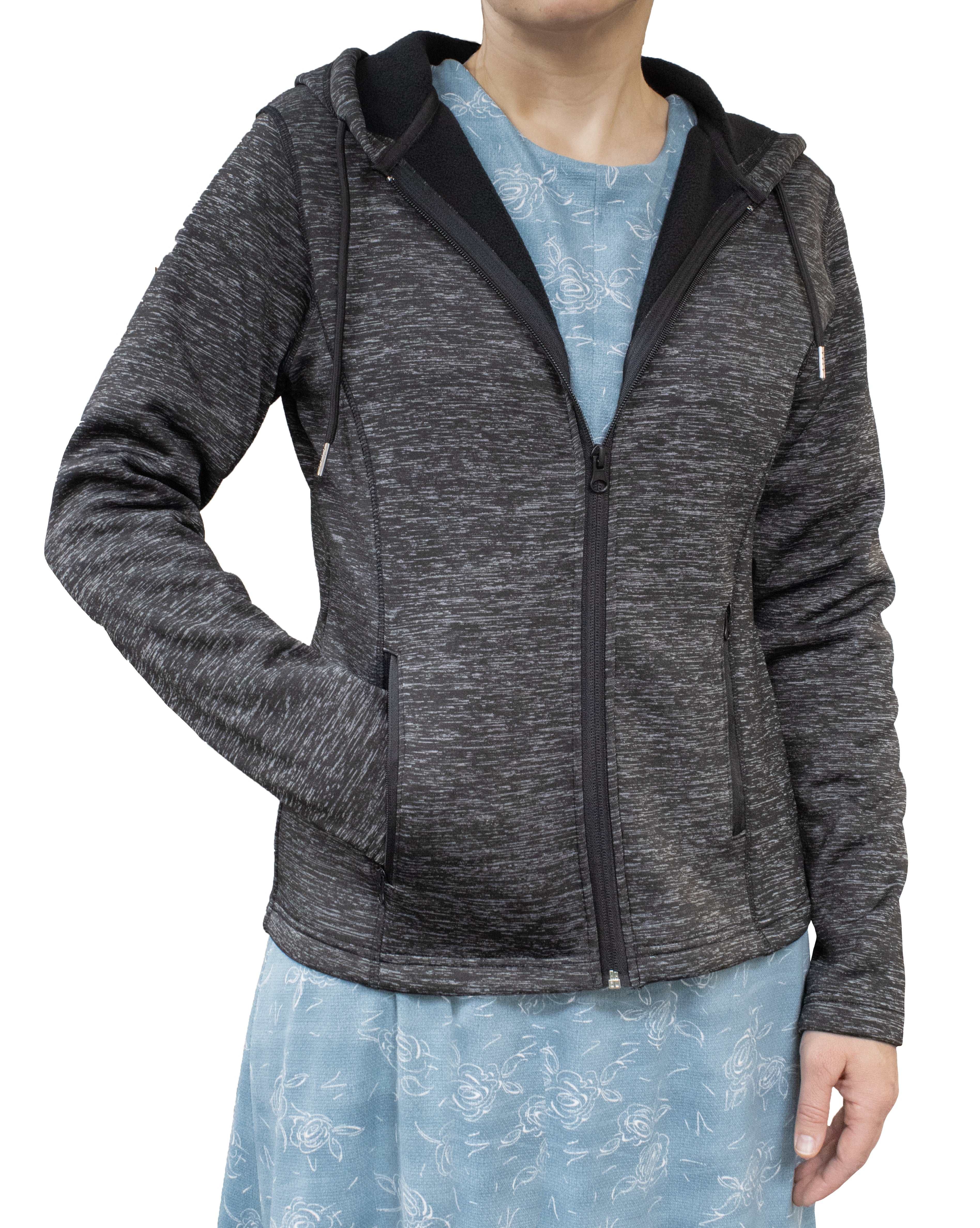 Women's Fleece Lined Hoodie WM1824 - Image 3