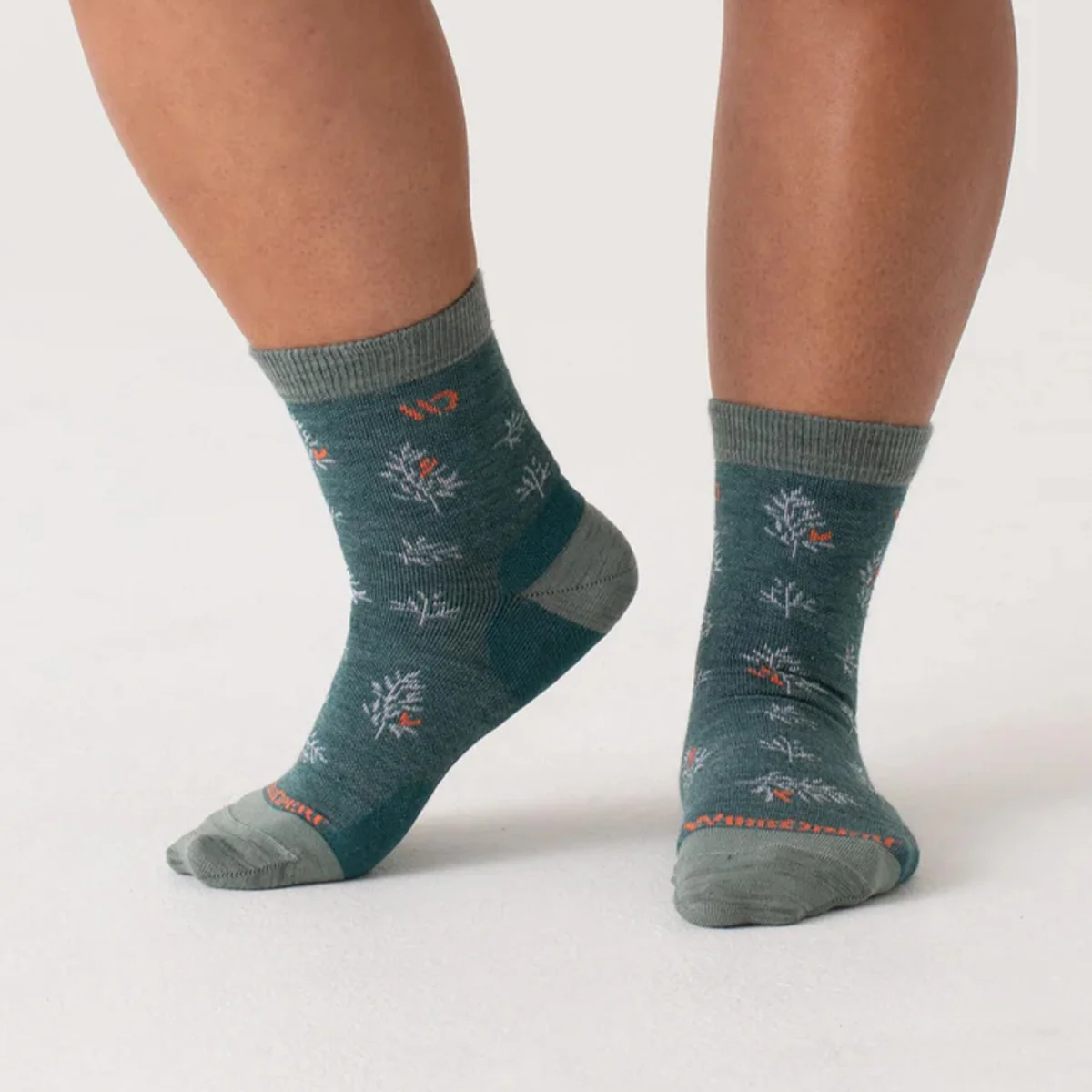 Women's Foliage Lightweight Micro Crew Socks 9503 - Image 2