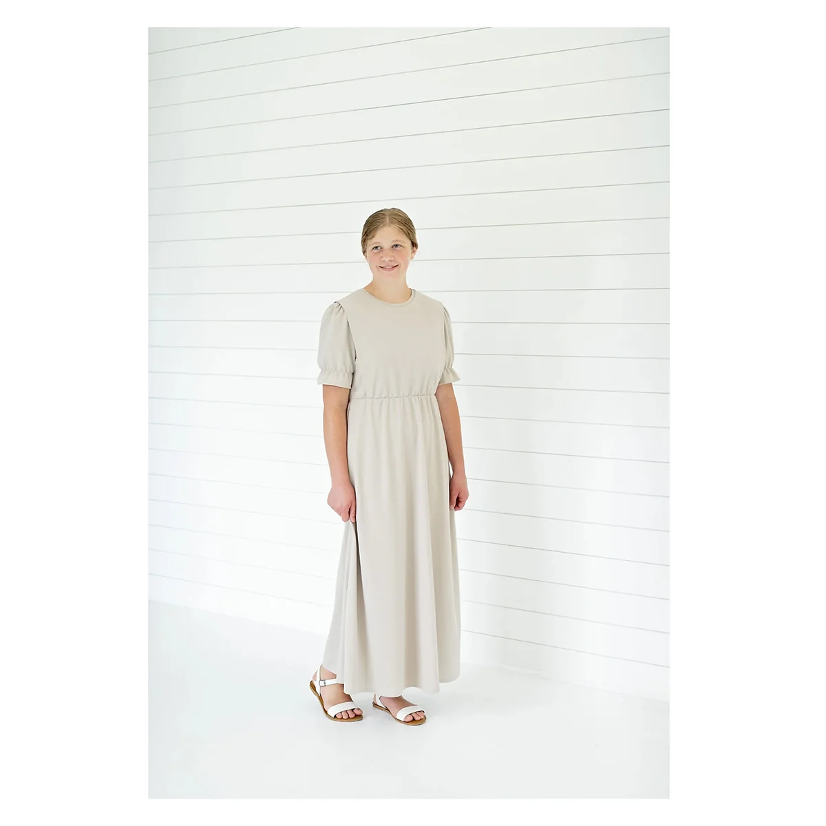 Women's Knit Cape Dress Pattern - Image 2