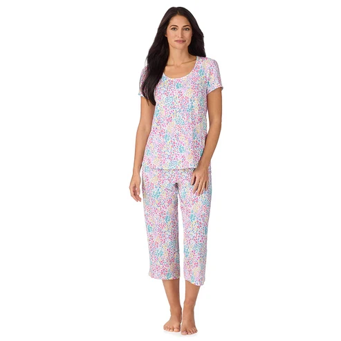 Women's Short-Sleeve 2-Piece Pajama Set CD90031