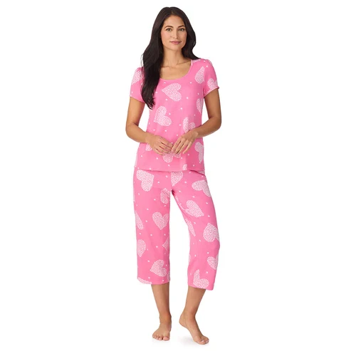 Women's Short-Sleeve 2-Piece Pajama Set CD90031 - Image 2