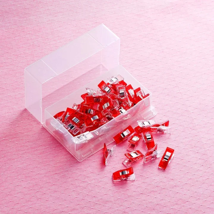 Wonder Clips (Red) - 50 pcs CL-3156 - Image 2