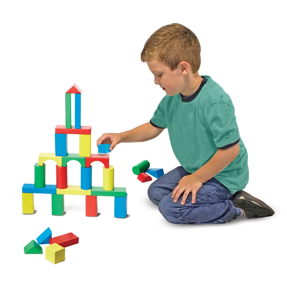 Wood Blocks Set 100-pieces 481 - Image 4