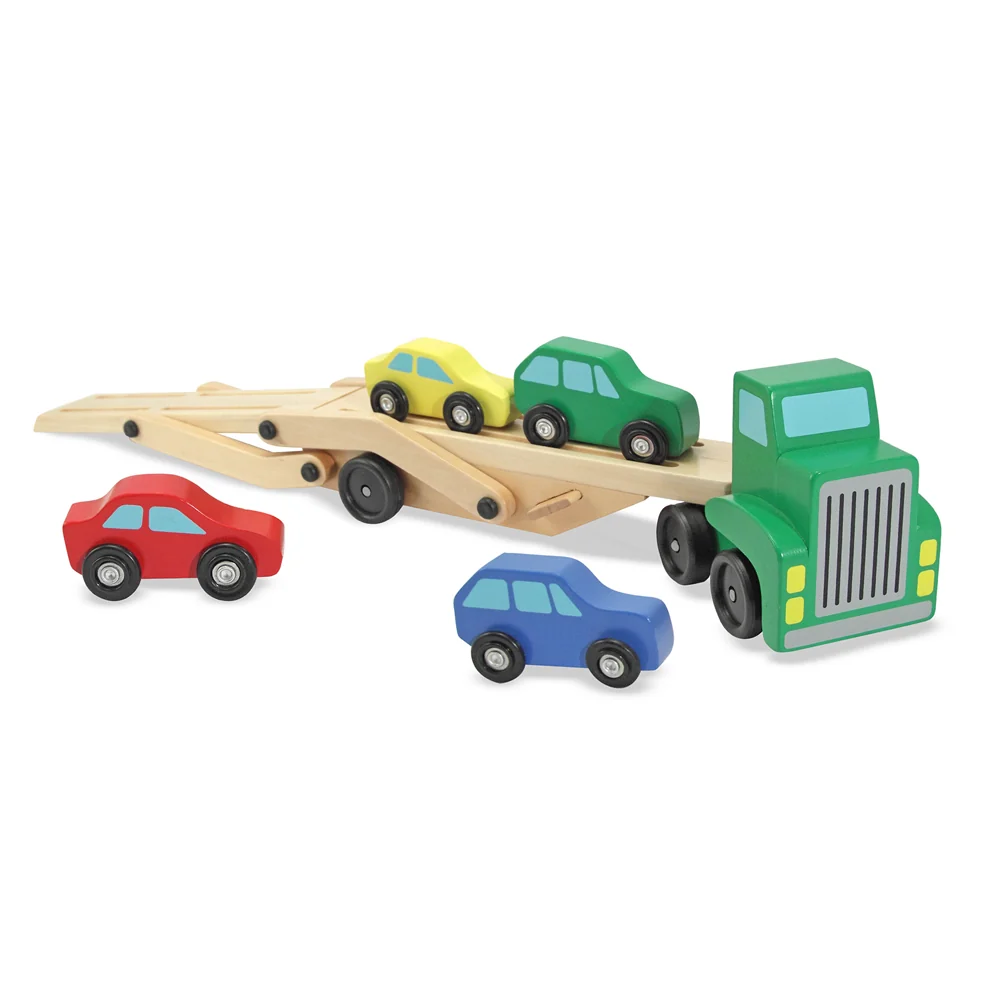 Wooden Car Carrier Truck 4096 - Image 3