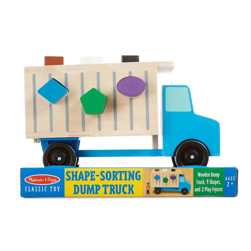 Wooden Dump Truck Toy 9397 - Image 2