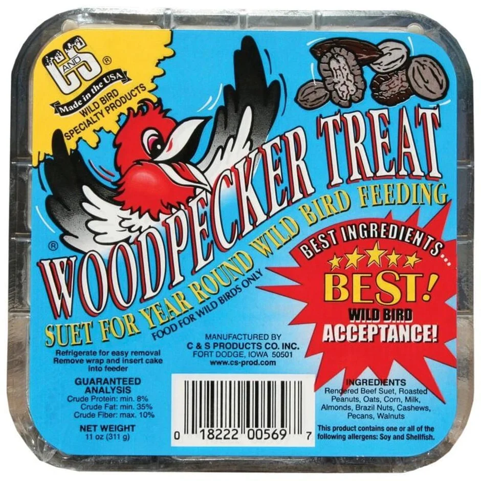 Woodpecker Suet Cake Treat CS12569