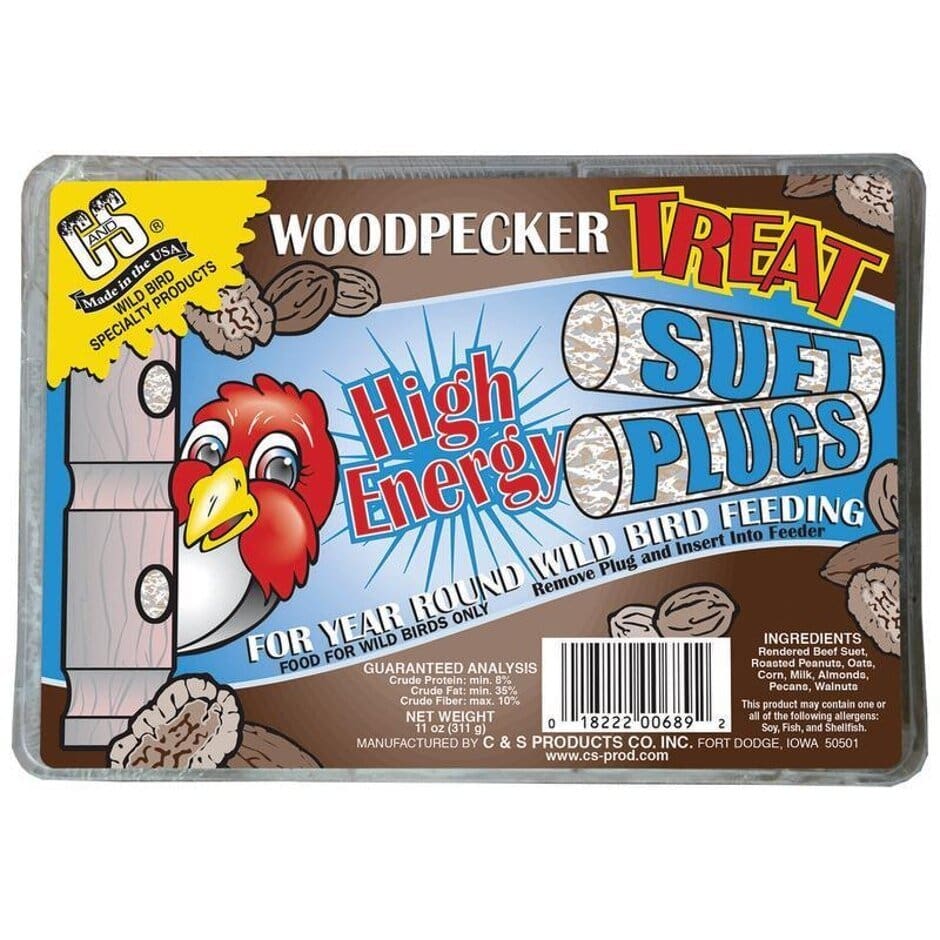 Woodpecker Treat High Energy Suet Plugs CS12689