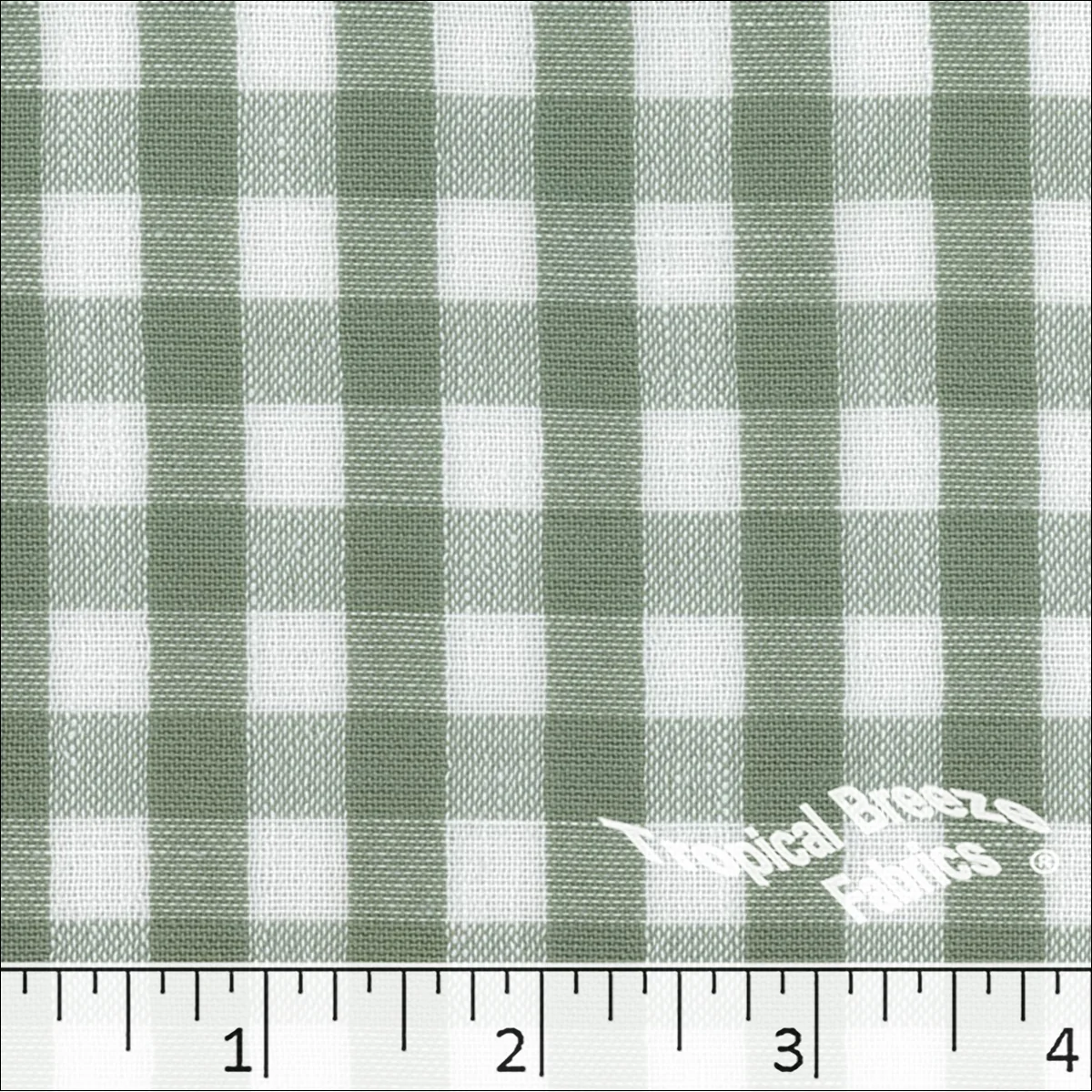 Woven Plaid Polyester Fabric 122610 - Image 2