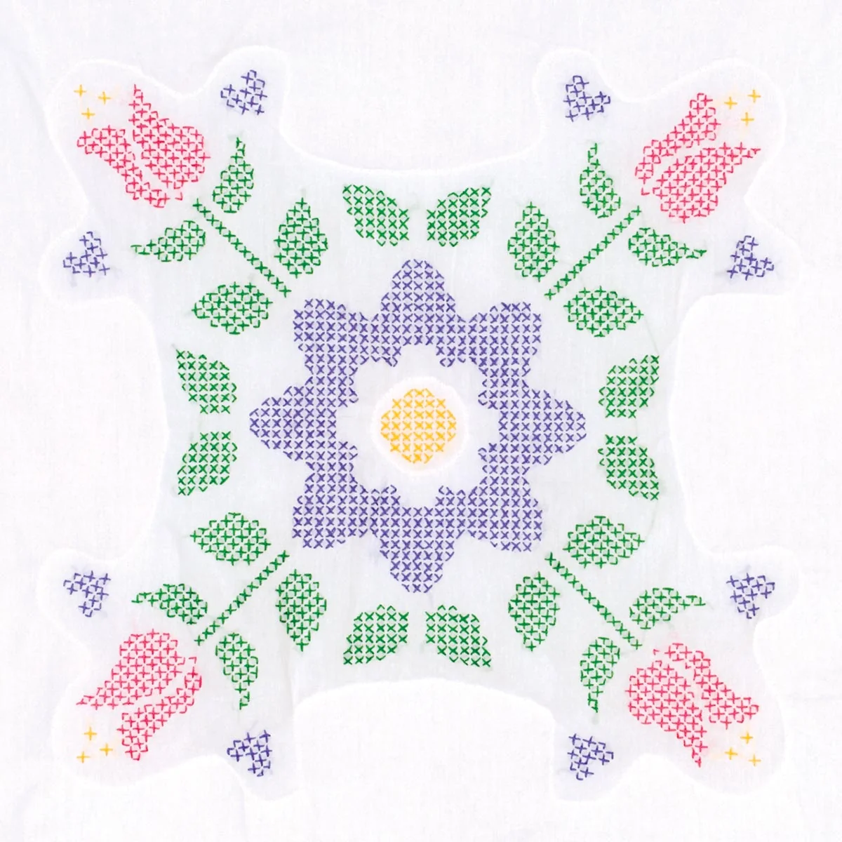 Tulips 18-Inch Quilt Blocks 732-771