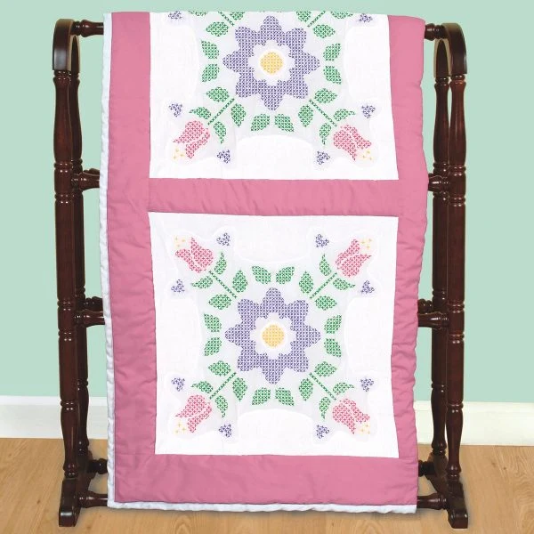 Tulips 18-Inch Quilt Blocks 732-771 - Image 2